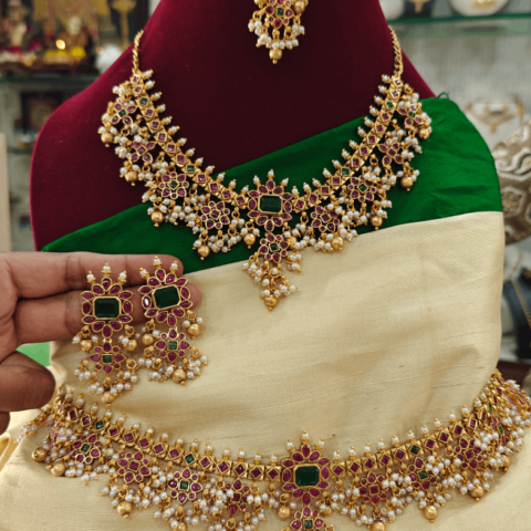 Guttapusalu haaram / hipbelt bridal set