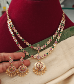 Traditional two line attige (multi color)