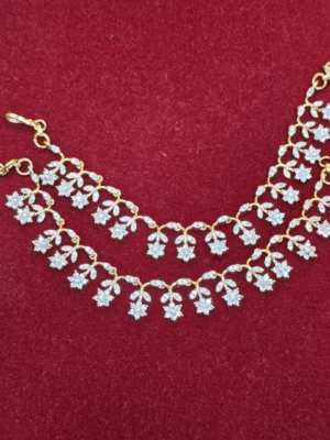 Nakshatra american daimond ear chain