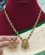 Ram parivar necklace(green)