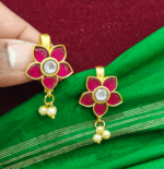Flower bugadi (ruby ,white)