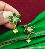 Flower design jadau stone bugadi