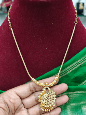 Peacock  necklace design 1