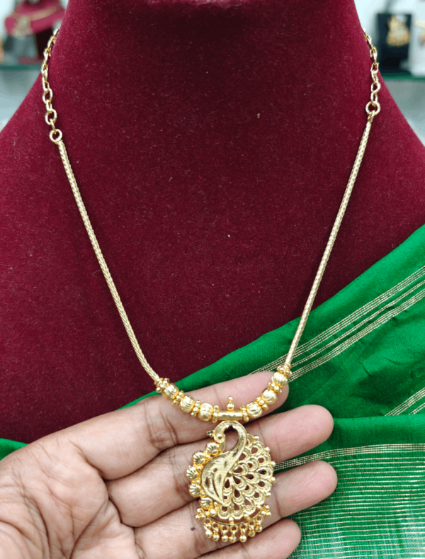 Peacock  necklace design 1