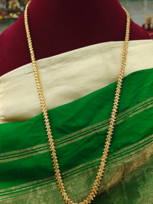 Traditional gold pattern chain 30inches