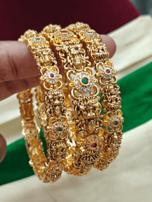 Grand look lakshmi bangle (set of 3)