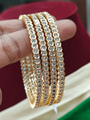 AD bangles set of 4