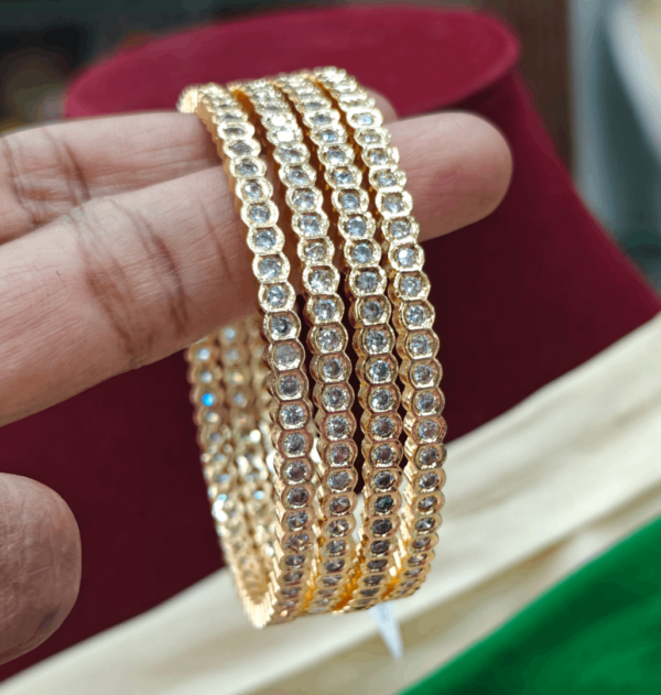 AD bangles set of 4