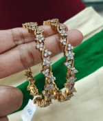 Antique flower bangle