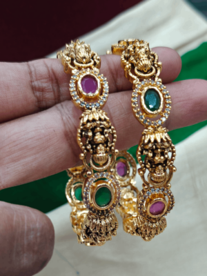 Antique  lakshmi temple bangles