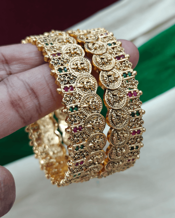 Lakshmi kasu bangles