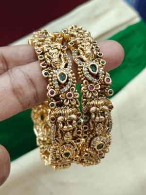 Flower lakshmi bangle(any one can wear)