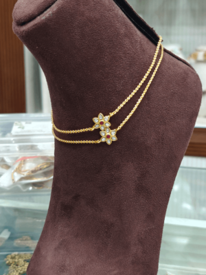 Flower design(white,red)