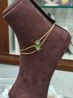 Flower design(full green,white)