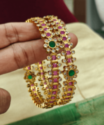 Green stone chakhra ruby bangle