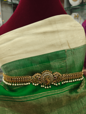 Feather open peacock hipbelt