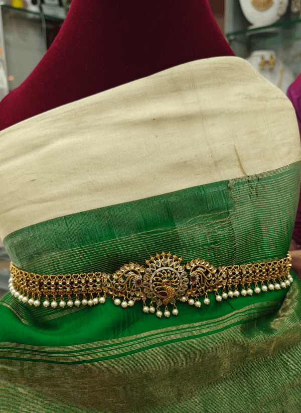 Feather open peacock hipbelt