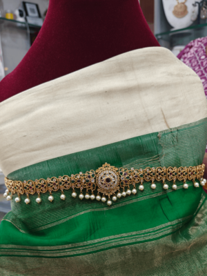 Chakra design with pearl  hipbelt