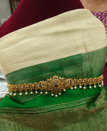 HARSHIANBHU gold plated flexible hipbelt