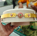 Jadau stone chakra hipbelt