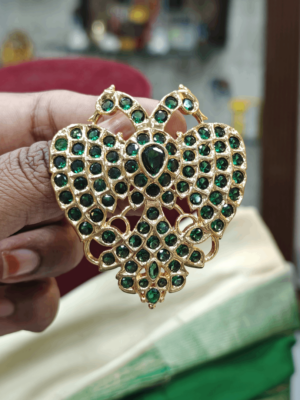 Gandaberunda impon pendant(green)