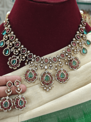 Sneha victorian necklace