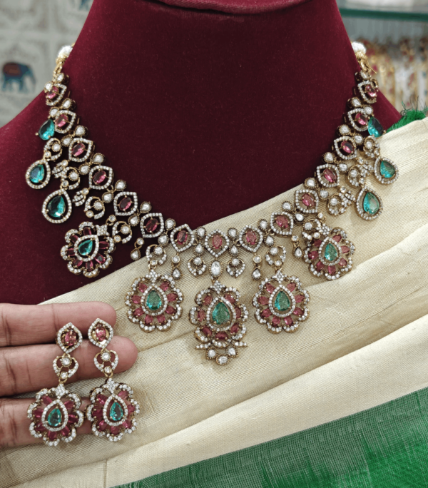 Sneha victorian necklace