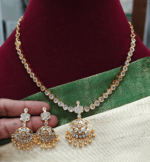 White attigai necklace