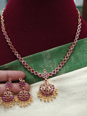 Rubycolor attigai necklace