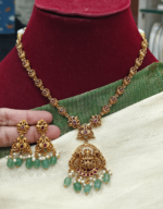 Lakshmi necklace with beads