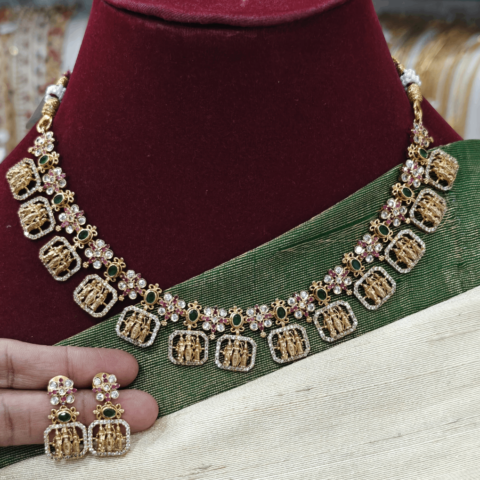 Ram,sitha ,lakshman necklace set