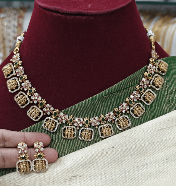Ram,sitha ,lakshman necklace set