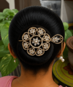 Leaf design hair bun (small)