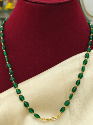 Bead mala (green)