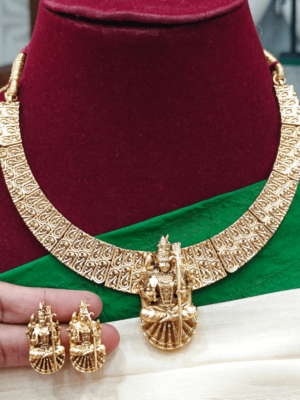Kamakshi necklace with earings