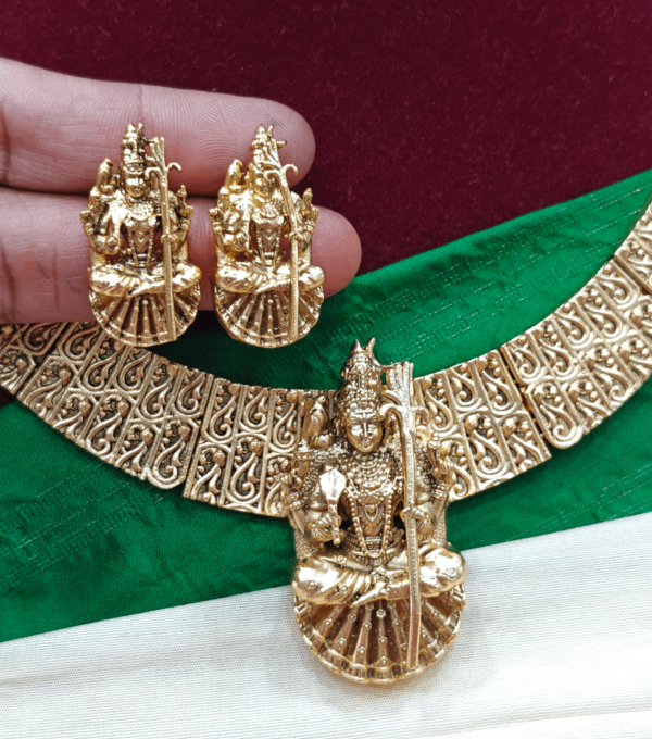 Kamakshi necklace with earings