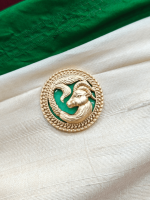 Capricorn brooch