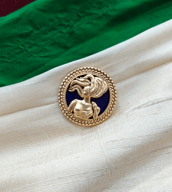 virgo brooch