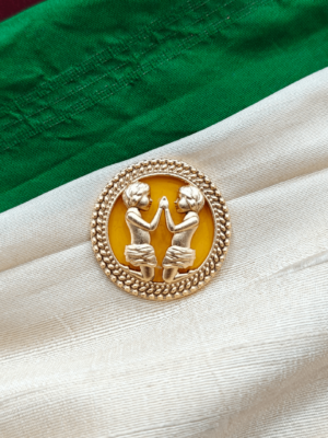 Gemini brooch