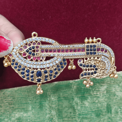 Veena pendent (blue)