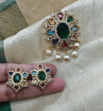 Multi colour flower pendant