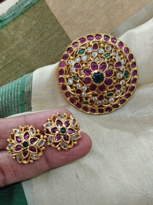 Flower pendant set (Multicolor)
