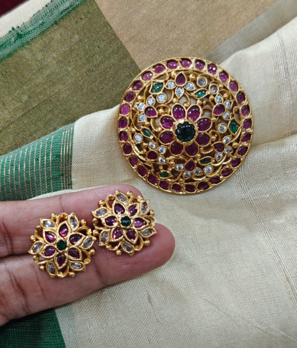 Flower pendant set (Multicolor)