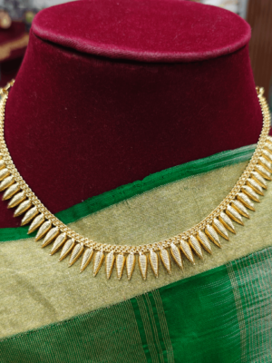 Kerala style mullu necklace
