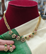 Moonleaf necklace(multi color)