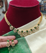 Moonleaf necklace(green)