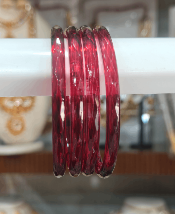 Maroon Cubecut jelly 6mm