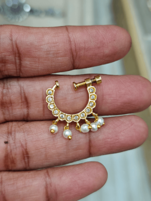 Screw nose ring design 2
