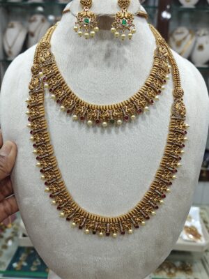 Peacock casting combo jewellery