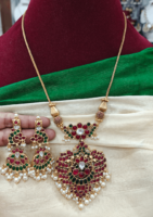2in 1Double peacock floral set